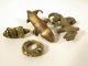 4 Alte Anhänger Tiere Senufo Tusya Old Pendants Animals Bronzes Afrozip Entstehungszeit nach 1945 Bild 3