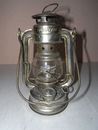 Alte Feuerhand Nier No.  175 Baby - Sturmfest Petroleumlampe Bild