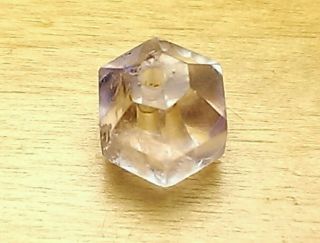 Ancient Beads,  Wonderful Ancient Multi Faceted Violet Rock Crystal Bead. Bild