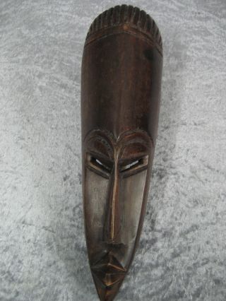 Handgeschnitzte Afrikanische Maske 39 Cm Afrika Ghana Nr.  14 Bild