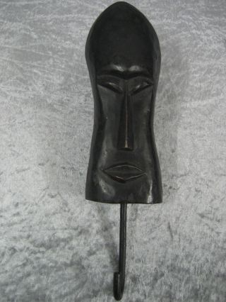 Handgeschnitzte Afrikanische Maske 39 Cm Afrika Ghana Nr.  13 Bild