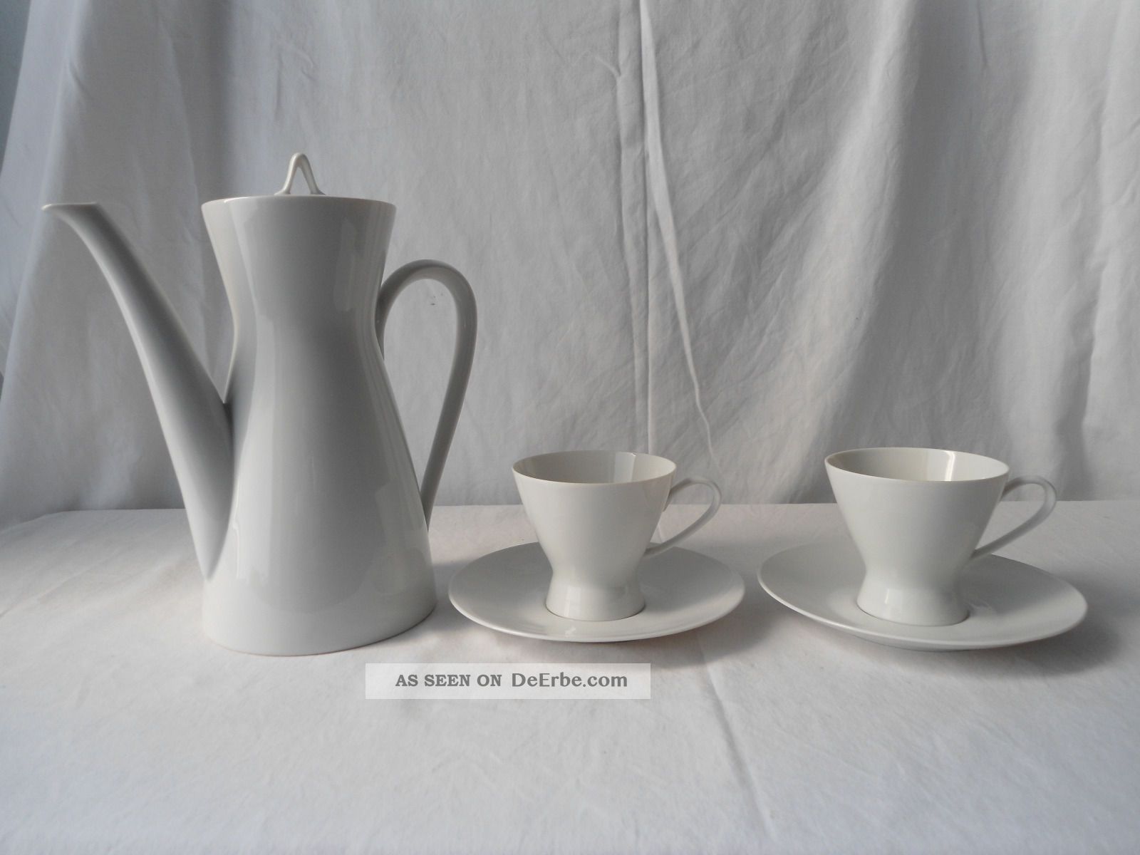 Kaffeeservice Für 2,  Rosenthal Kaffeekanne 2 Teller,  Kaffeetassen,  Untertassen Nach Marke & Herkunft Bild