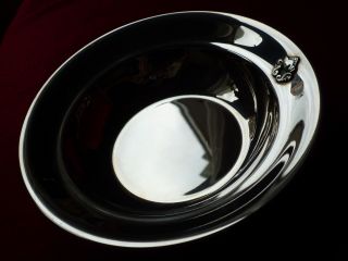 Georg Jensen Teller Schale Acorn Konge Bowl Silver Sterling Dessert Bild