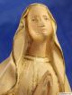Vintage Figur Madonna Mutter Gottes Gips Stuck Maria 42 Cm Hoch Skulpturen & Kruzifixe Bild 1