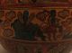 Ri5560:großes,  Bunt Bemaltes Gefäß,  Maya,  Inka,  Mittelamerika,  Handarbeit,  Details Antike Bild 3
