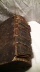 Alte Uralte Bibel Schrift Um 1800 O.  Früher Buch Antik 1,  5 Kg Schwer Kupferstich Antikes & Rares Bild 11