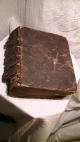 Alte Uralte Bibel Schrift Um 1800 O.  Früher Buch Antik 1,  5 Kg Schwer Kupferstich Antikes & Rares Bild 2