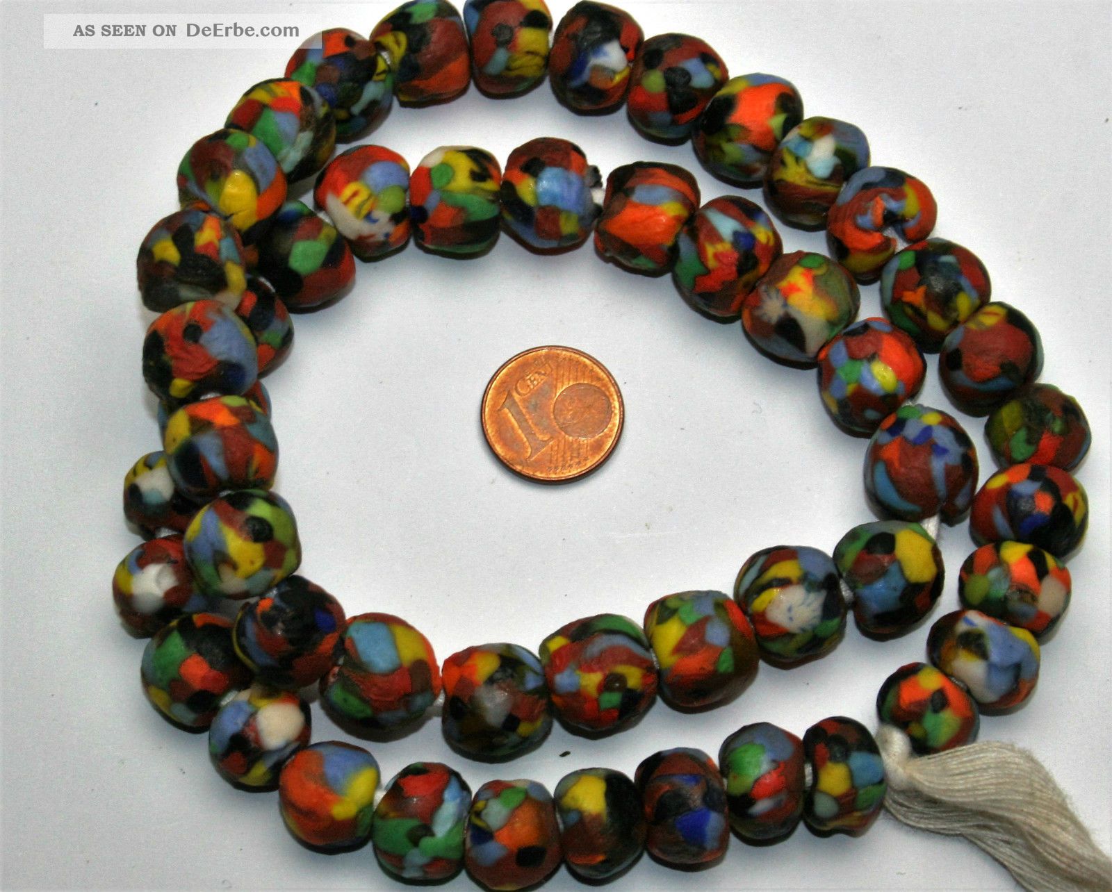 Krobo Dogon recycled Glas Perlen Ghana