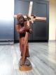 Jesus Mit Kreuz - Holzschnitzerei Holzarbeiten Bild 11