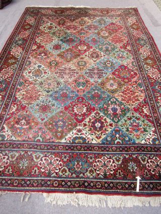 Antiker Perserteppich Taebriez 344 X 241cm Antique Carpet,  Tappeto,  Tapis Nr.  259 Bild