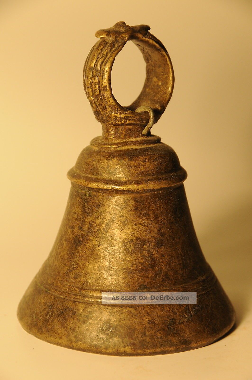 Alte Tibetische Glocke Votivglocke 13 Cm Tibet Nepal Asiatika: Indien & Himalaya Bild