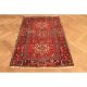 Alt Handgeknüpfter Orient Teppich Heriz Heris Old Rug Carpet Tappeto 100x160cm Teppiche & Flachgewebe Bild 2