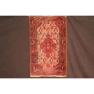 Alt Handgeknüpft Orient Teppich Malaya Kurde Old Rug Carpet Tappeto 130x80cm Bild