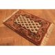 Schöner Handgeknüpfter Orient Teppich Blumen Sa Rug Mir Carpet Tapis 60x45cm Teppiche & Flachgewebe Bild 1