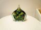 Mdina Michael Harris Malta Fishe Head Vase Glasvase Artglass Signiert Mdina Sammlerglas Bild 3