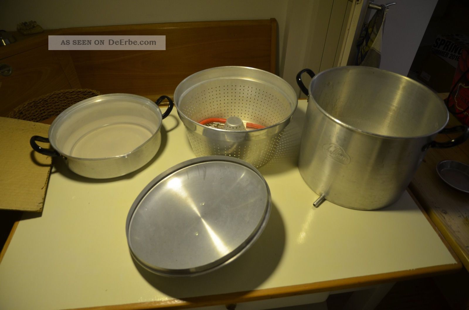 Entsafter,  Antik,  Einkochautomat,  Marke Saftborn,  Alu,  Leicht,  In Ovp Haushalt Bild