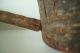 Alte,  Handgerfertigte Holz Pfeife Aus Brasilien,  Pfeifenstiel Ca.  70 Cm Lang Internationale Antiq. & Kunst Bild 3