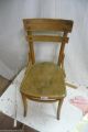 8673.  Alter Bugholz Stuhl Old Wooden Chair Stühle Bild 2
