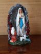 Madonna V.  Lourdes Statue Dekofigur Heiligenfigur Grotte Wallfahrt Mutter Gottes Skulpturen & Kruzifixe Bild 1
