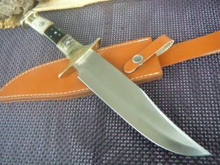 Jagdmesser Widderhorn Xxl Jagdmesser 530 G Handarbeit 33,  5 Cm Asw Knives Bild