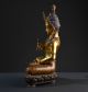 Buddha Vajrasattva.  Ältere / Older Statue.  (tibet,  Bronze,  Gold) Entstehungszeit nach 1945 Bild 2