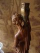 Prunk Figur Vestalin Historismus Skulptur Lampenfuß Petroleumlampe Halter Um1870 Vor 1900 Bild 5