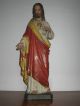 Jesus Christus Statue | Antike Skulptur | Heiligenfigur | 80 Cm | 100 Jahre Alt Skulpturen & Kruzifixe Bild 10