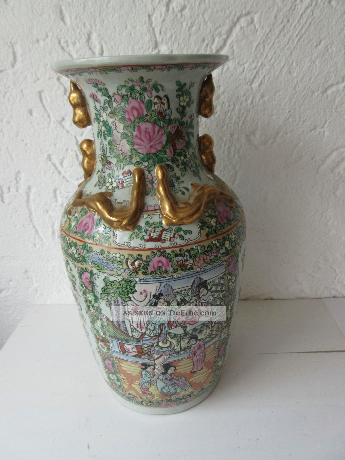 Chinesische Tisch Vase Entstehungszeit nach 1945 Bild