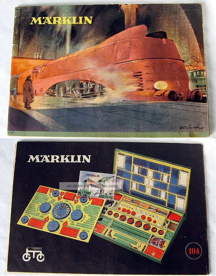 Märklin Haupt - Händler - Katalog D 47 Von 1947 Im Top - - Spielzeug-Literatur Bild