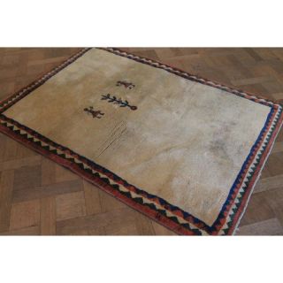 Wunderschöner Orginal Handgeknüpfter Orient Gabe Gabbeh Teppich Carpet 190x135cm Bild