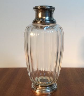 Bointaburet A Paris Parfum Flakon Baccarat Kristall Mit Silbermontur Um 1900 Bild
