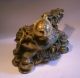 Top Long Gui DrachenschildkrÖte Messing - Bronze Feng Shui Antike Bild 4
