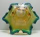 Wunderschöne Murano Glas Schale Zipfelschale Rund Mehrfarbig 22 Cm /75 Glas & Kristall Bild 2