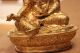 Meisterwerk Handmade Tibetischen Feinen Buddha - Statue 24k Vergoldet,  Bronze A11 Entstehungszeit nach 1945 Bild 2
