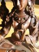 Tara Bronze Statue,  Himalaya,  Nepal,  Sehr Hochwertig Entstehungszeit nach 1945 Bild 4