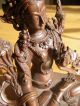 Tara Bronze Statue,  Himalaya,  Nepal,  Sehr Hochwertig Entstehungszeit nach 1945 Bild 6