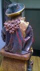Hl.  Jakobus Sitzend /holzfigur /blattgold /einzelstück / Top (preis=platzhalter) Skulpturen & Kruzifixe Bild 3