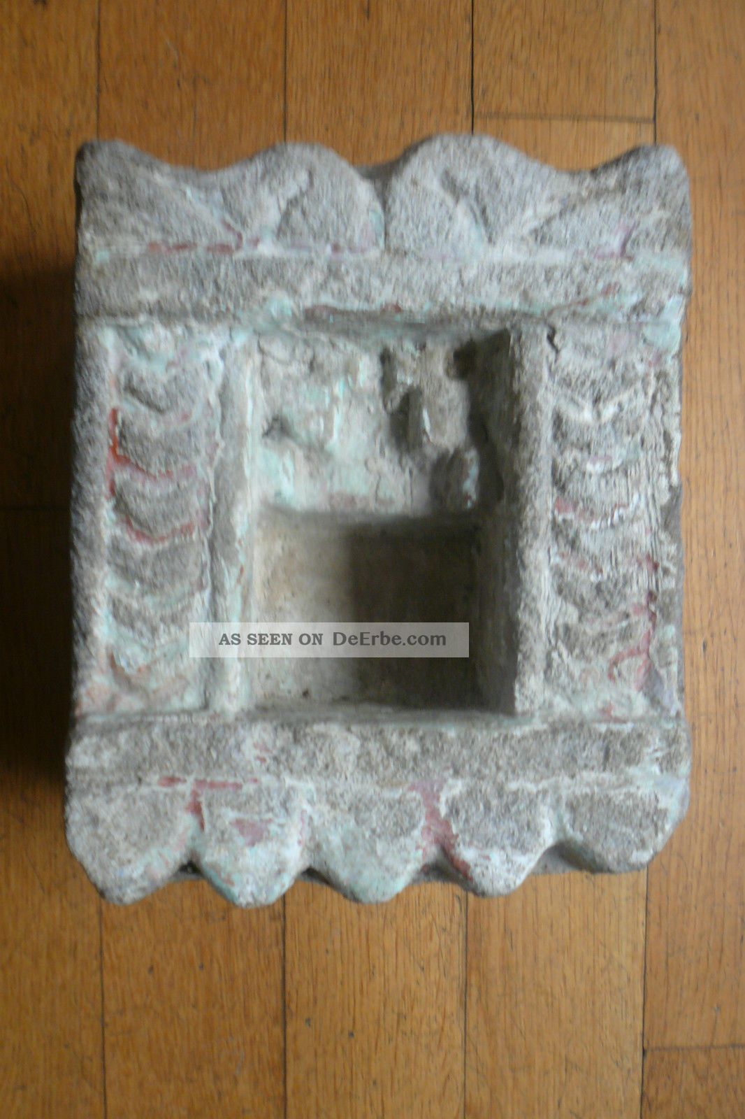 Hausaltar Altar Autel Maison Indien Opfer Steinskulptur Asiatika: Indien & Himalaya Bild