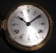 Alter Vintage Wempe Metall Schiffs Chronometer Hamburg Germany Marine Uhr Technik & Instrumente Bild 2