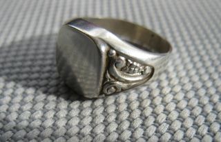 Herren Ring Silber 830 Bild
