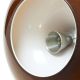 Xl Opal Glas Lampe Braun 70er Vintage 60er Trompete Brown Pendant Lamp 1960-1969 Bild 20