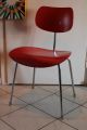 60er Egon Eiermann Se 68 Stuhl Chair Wilde,  Spieth Vintage 60s Rot Mid Century 1960-1969 Bild 1
