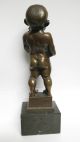 Jugendstil Bronze Bronzefigur Plassmann Köln Skulptur Carl Muschard Bronze Bild 1