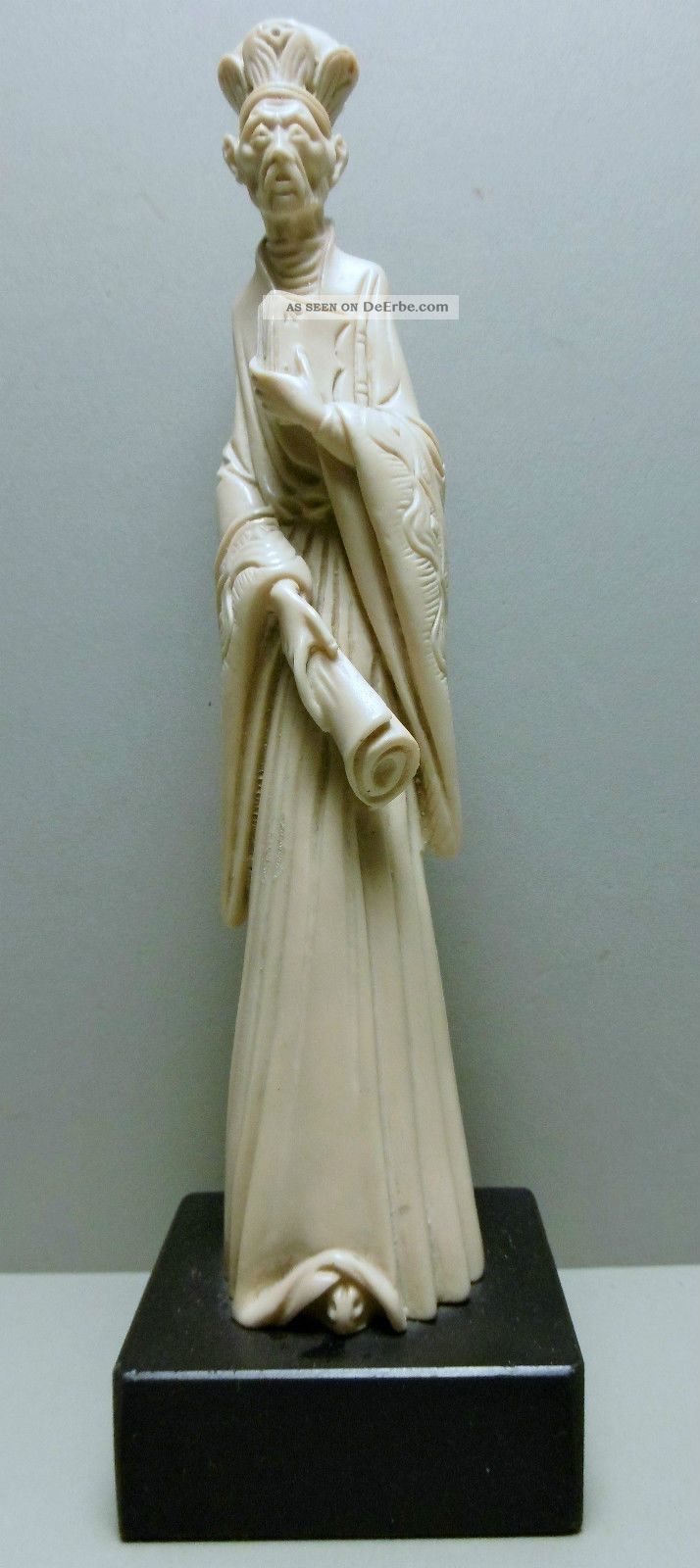 Figur Bischof Teneriffa 1968 Unbekanntes Material 28 Cm Skulpturen & Kruzifixe Bild