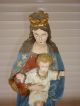 Madonna Heilige Maria Mit Jesuskind,  Ca.  Anfang 20.  Jh Skulpturen & Kruzifixe Bild 1