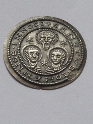 Unbek.  Medaille/anhäng,  Silber Ansehen Lohnt,  1983 Vielleicht Rarität Bild