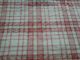 Bettbezug Bauernbettwäsche Allergiker Antik Karo Quilt Baumw.  Rot Stoff 0,  6 M Weißwäsche Bild 1
