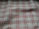 Bettbezug Bauernbettwäsche Allergiker Antik Karo Quilt Baumw.  Rot Stoff 0,  6 M Weißwäsche Bild 2