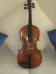 Alte Deutsche Violine Geige Ins.  (rudolf Heckel 1898) Saiteninstrumente Bild 1