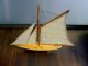 Segelboot Segelschiff Segelyacht Aus Holz Deko Standmodell 52cm Maritime Dekoration Bild 1